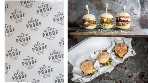 greaseproof paper for personalized burgers